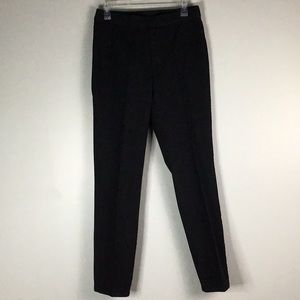 NWT Isaac Mizrahi Live Black Pants Size 8